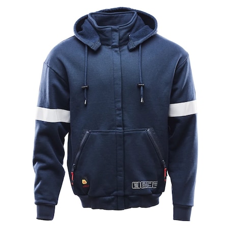 Kontra Uniforms Navy Sweatshirt W Zipper XL KON1153